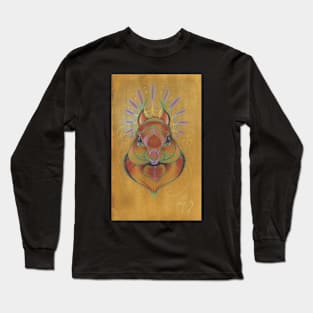 red squirrel totem animal Long Sleeve T-Shirt